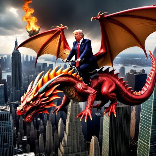 Christoph "Metamorphosen der Macht: Trump als Meister des Missgeschicks"